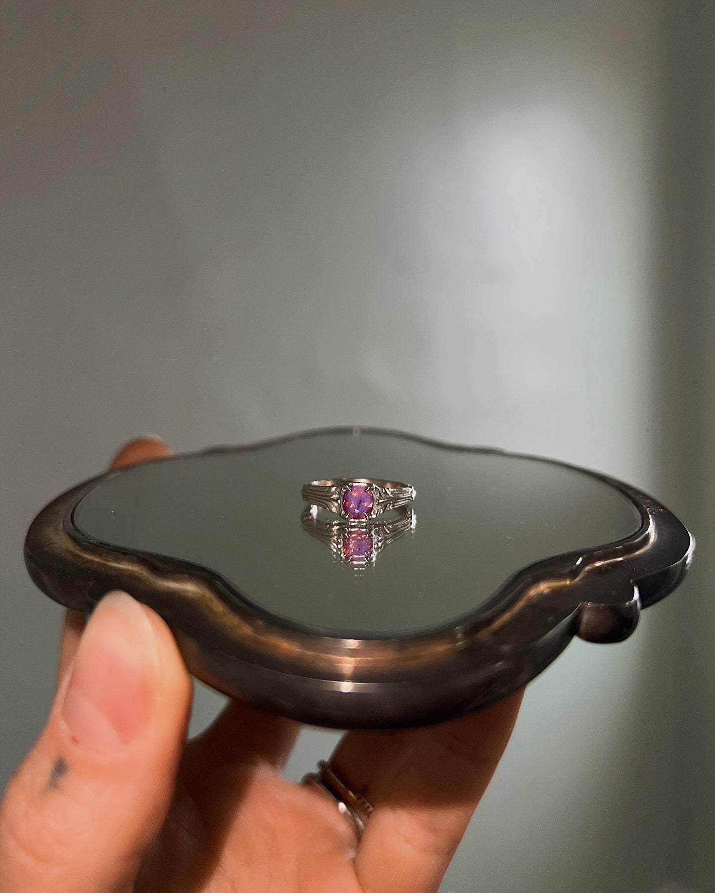 Pillars Pt II // 14k Gold + 0.75ct Sapphire // Ring