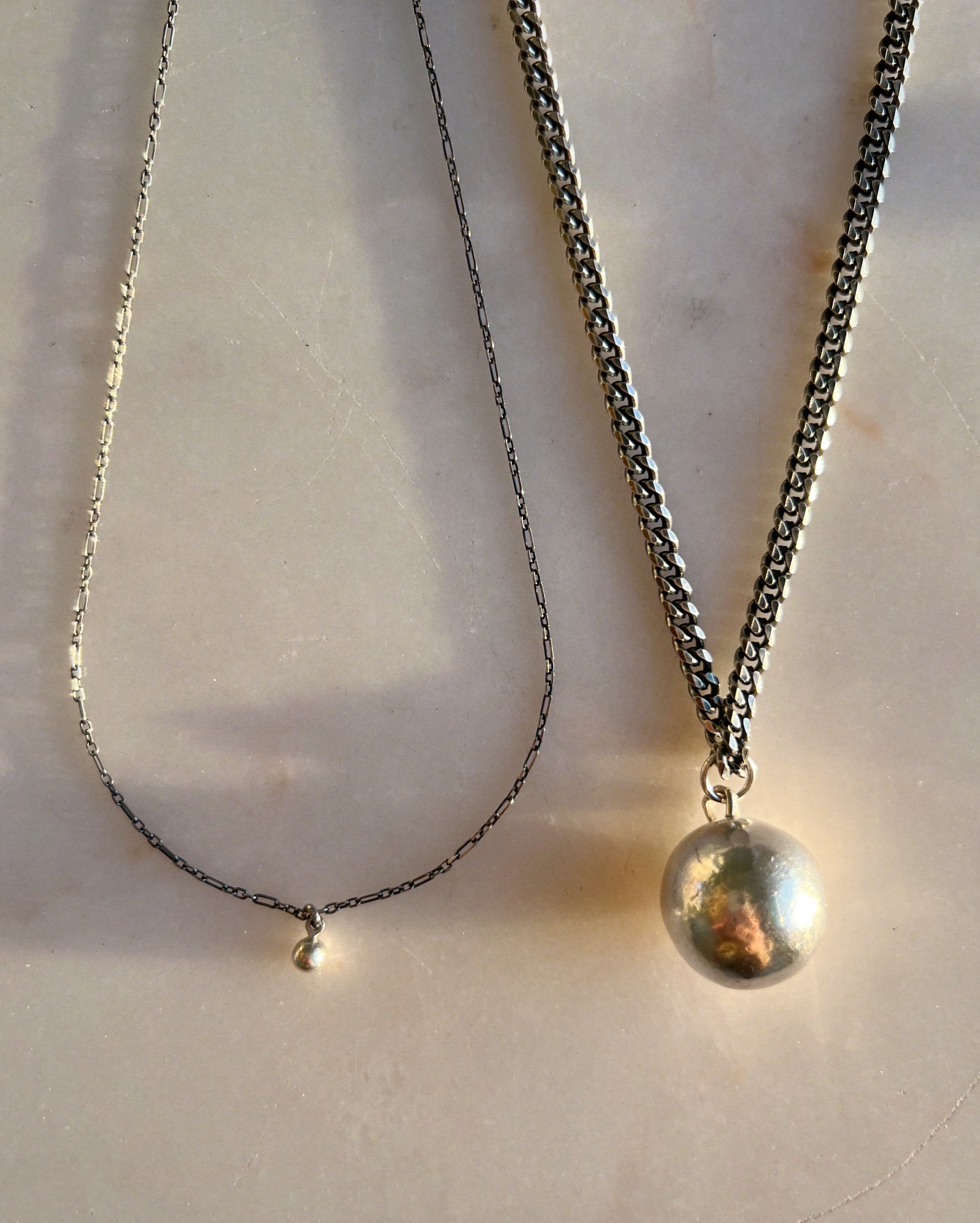 The Weight II // Small Charm Necklace