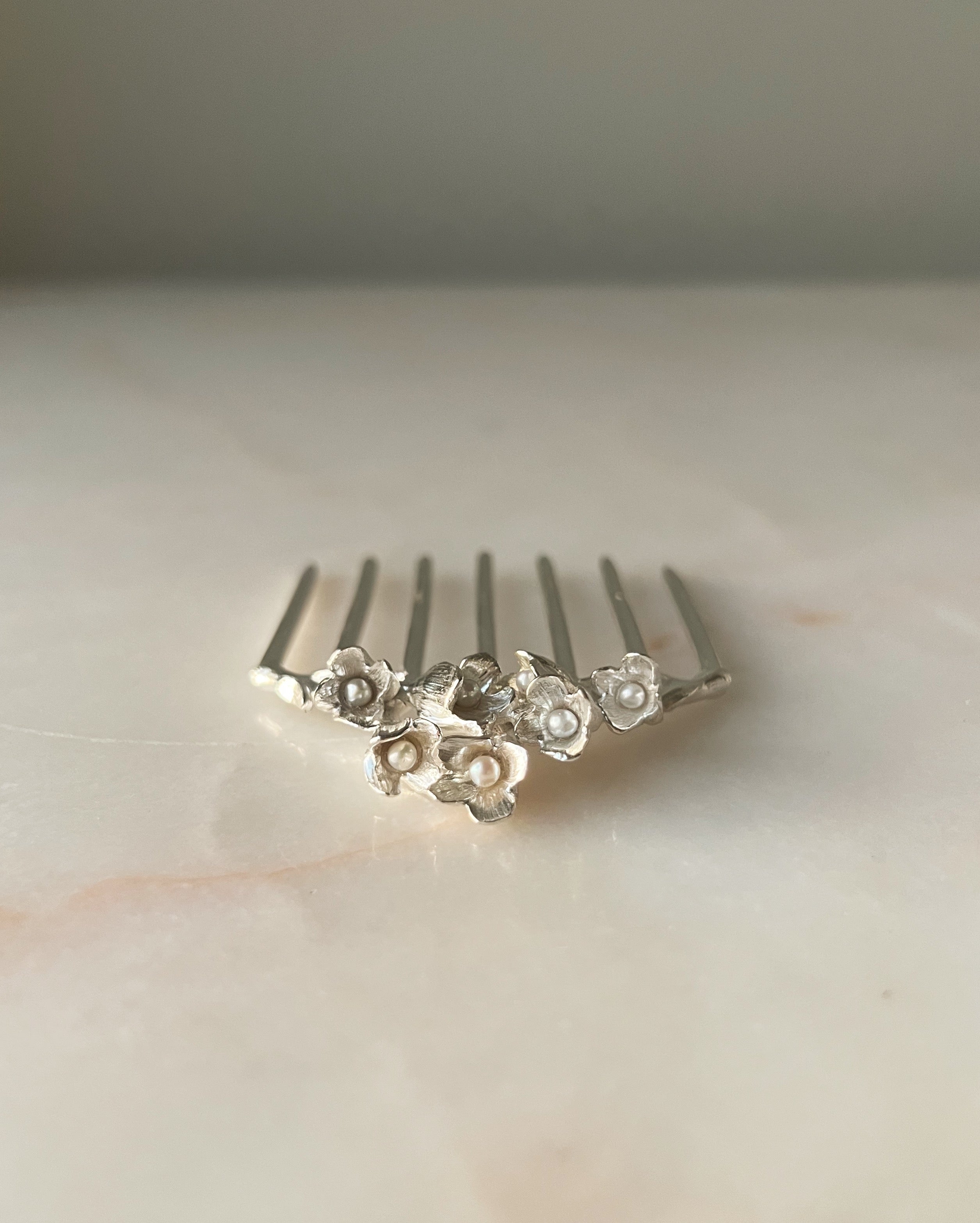 For Katie // Silver Comb