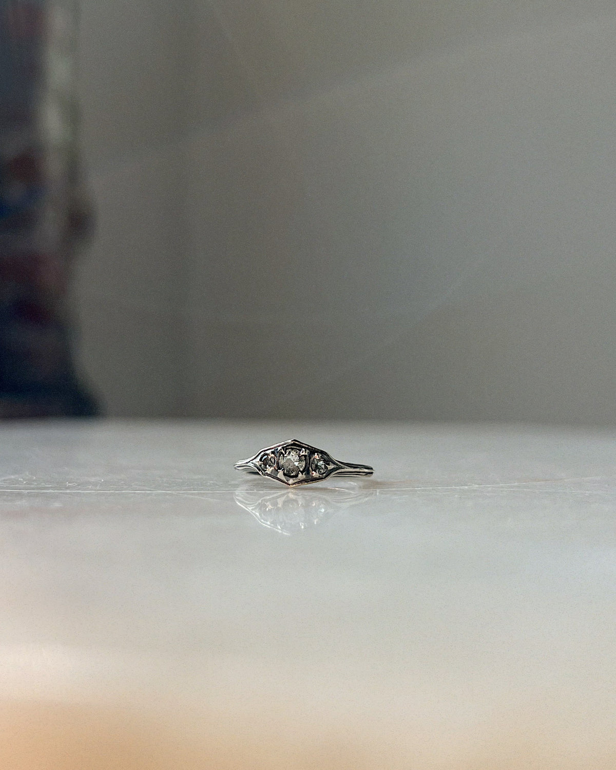 The Graces I // Aquamarine Sunstone // 6.25