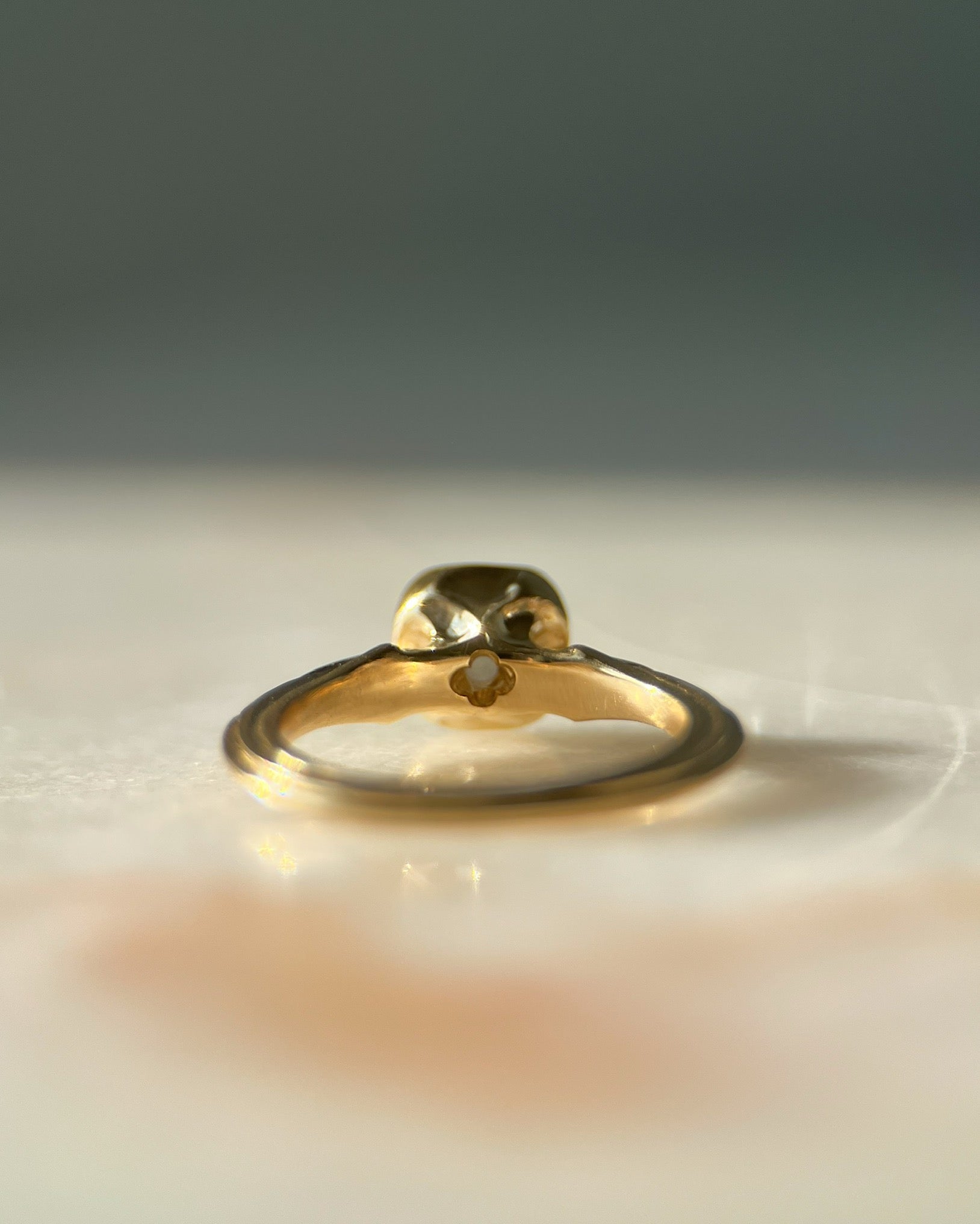 Still Life // 14ky + 1.03ct Diamond