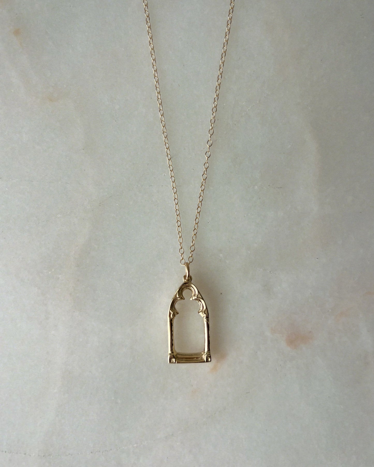 The Open Window // 14k Gold // Necklace (RTS)