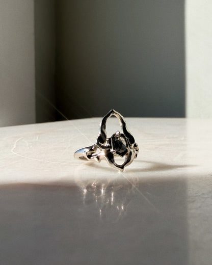 Scarab // One Of A Kind Ring // 14kw // 0.67ct Diamond