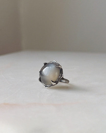 The Vault // Grey Moonstone // Ring