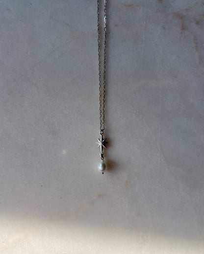 The Fallen Star // Small Gemstone Necklace