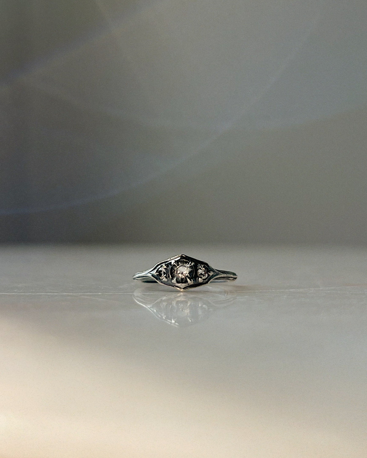 The Graces I // White Topaz // 4.5