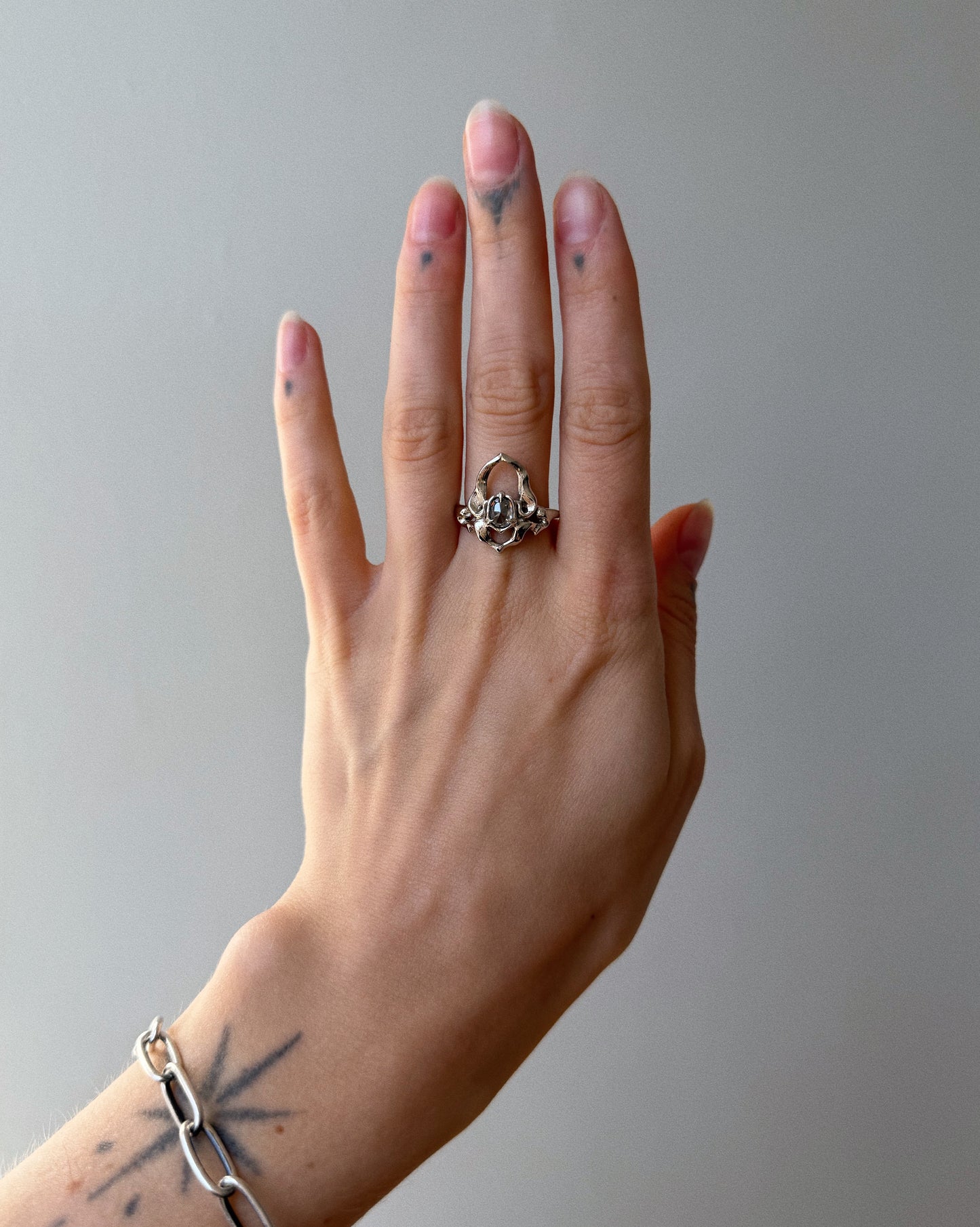 Scarab // One Of A Kind Ring // 14kw // 0.67ct Diamond