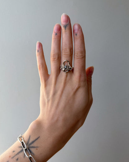 Scarab // One Of A Kind Ring // 14kw // 0.67ct Diamond