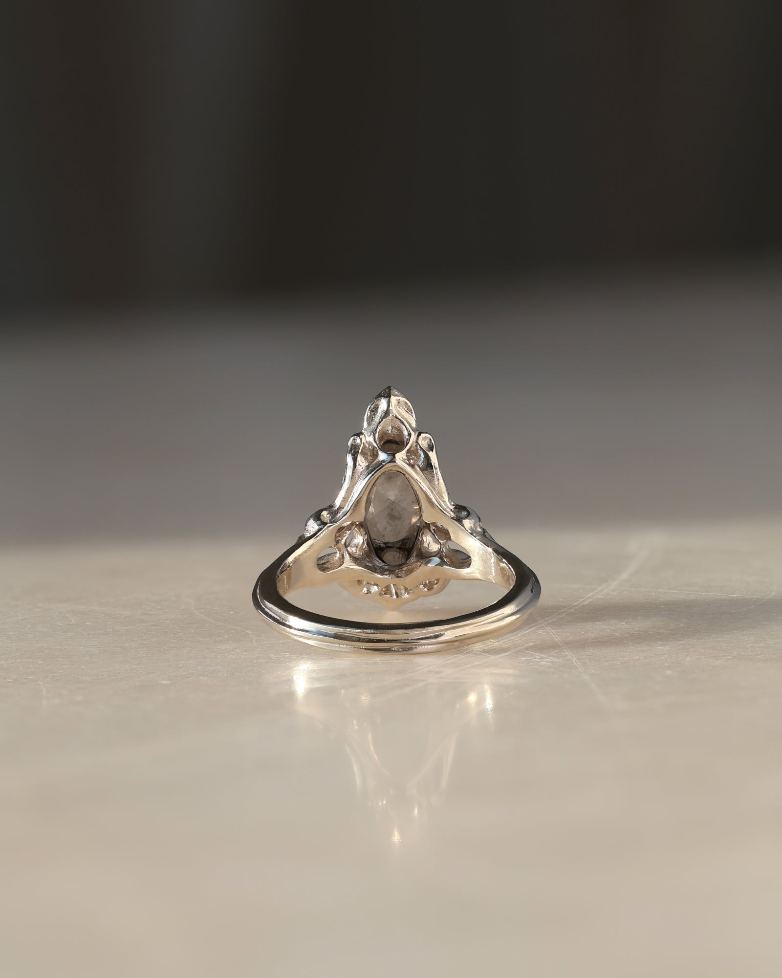 Fouet I // 14kw Gold + Salt & Pepper Diamond // 5.75