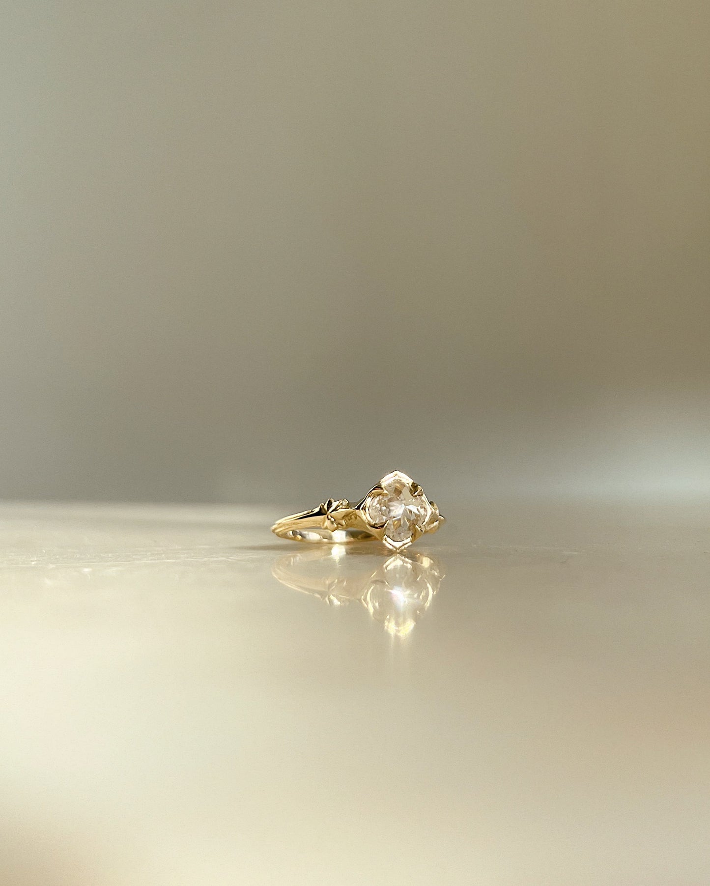 Asterism // One Of A Kind // 14ky // Diamond