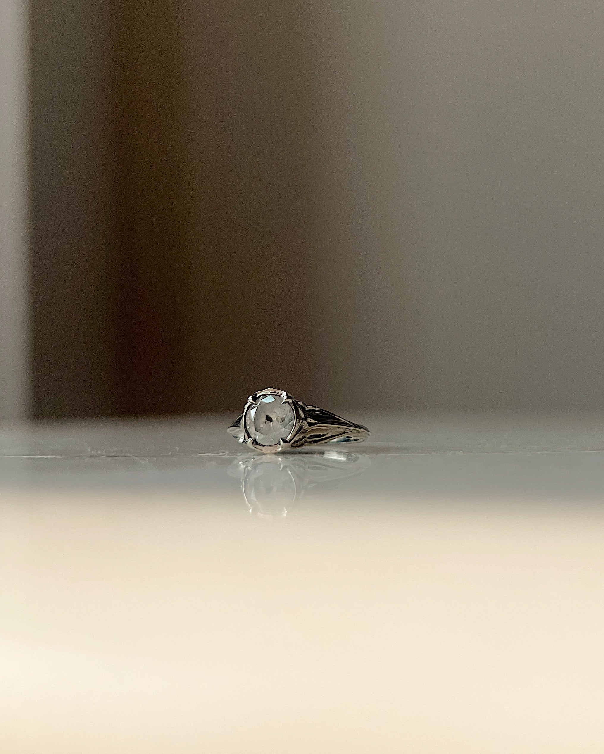 Pillars of the Heart II // 14kw + 1ct Diamond