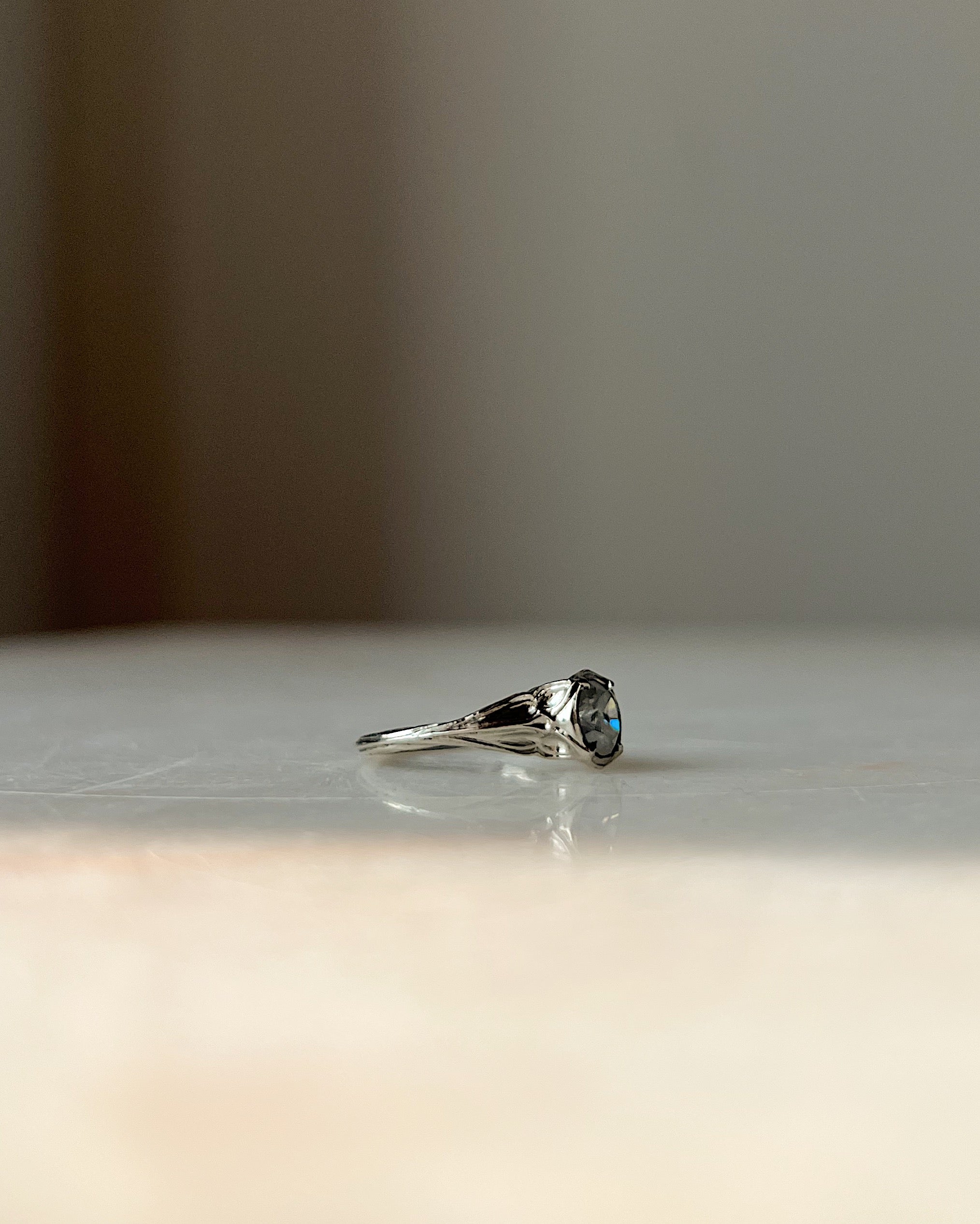 Pillars of the Heart II // 14kw + 1ct Diamond