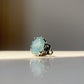 Oversized Pyre // Moss Aquamarine One of a Kind // Size 6.75