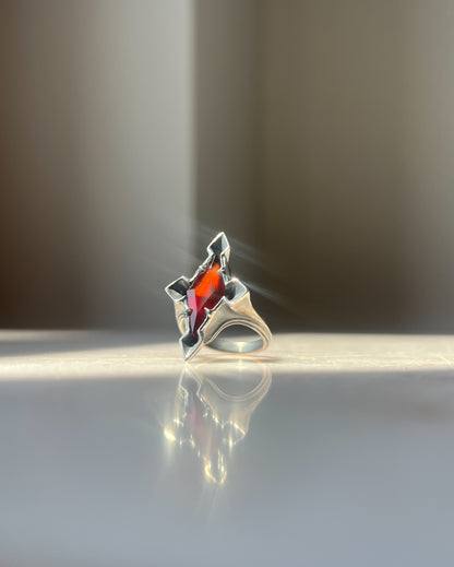 Bastion // Limited Hessonite Garnet // Ring