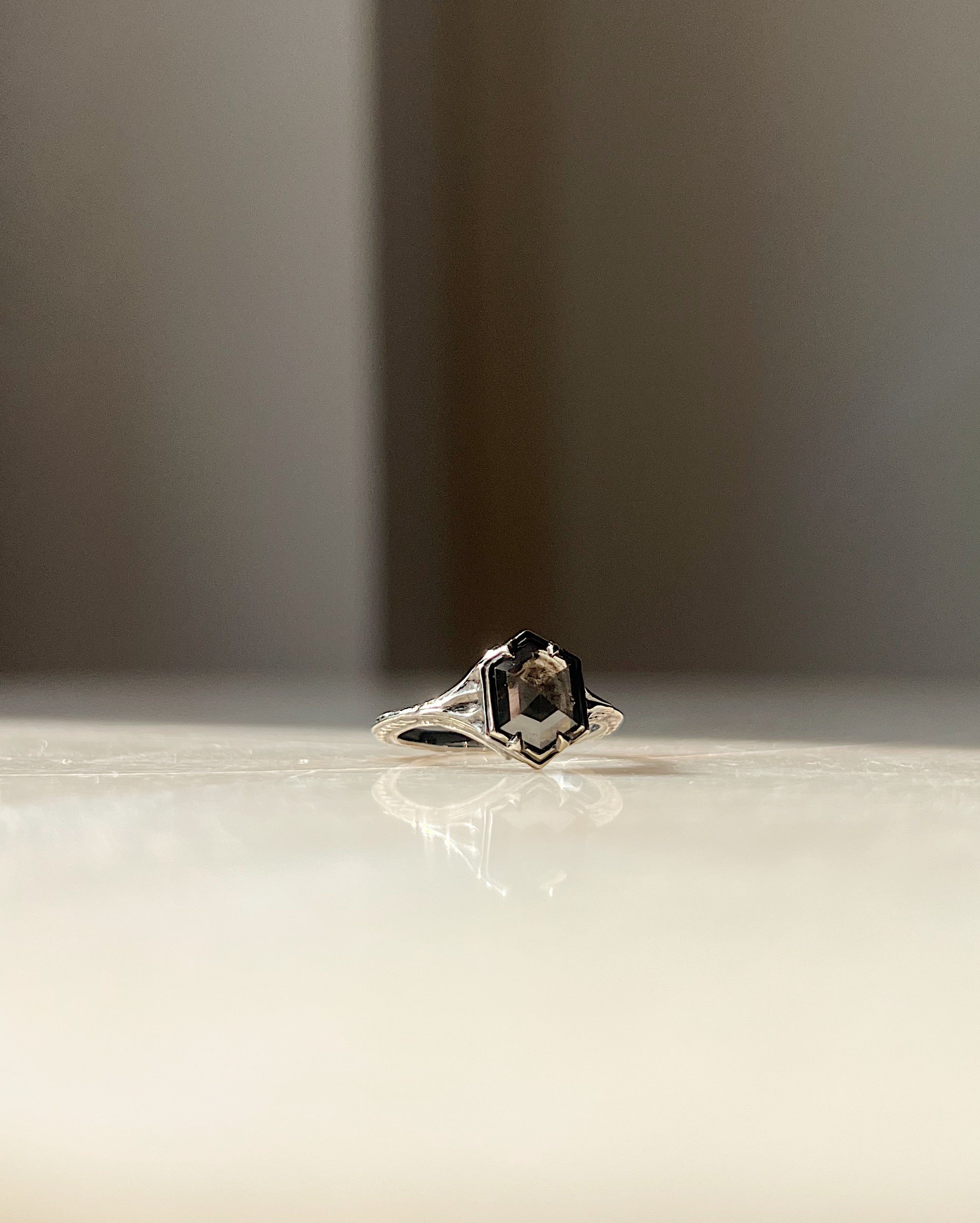 Pillars of the Heart IV // 14kw + 1.06ct Diamond