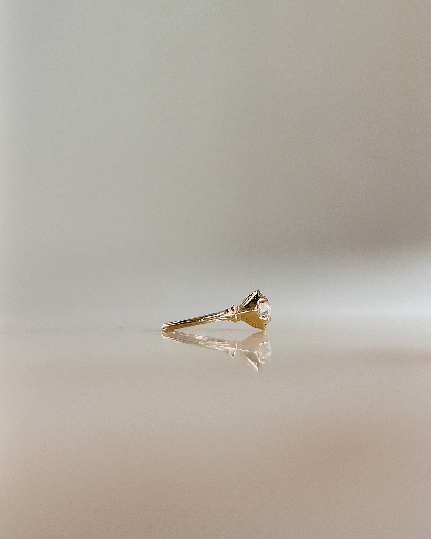 Asterism // One Of A Kind // 14ky // Diamond