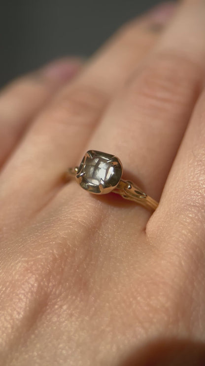 Still Life // One Of A Kind Ring // 14ky // 1.03ct Diamond