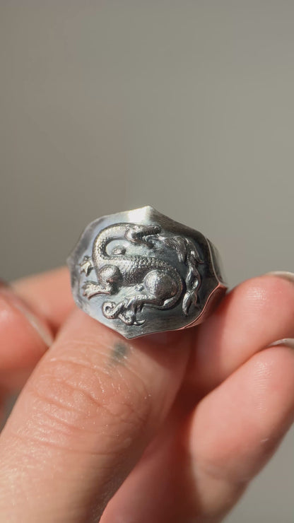 The Chambord Salamander // Signet Ring