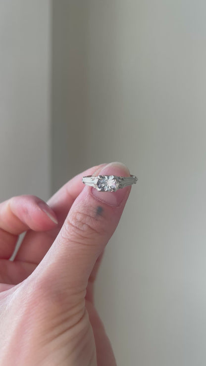Pillars Pt II // 14kw Gold + 1.14ct Sapphire // Ring