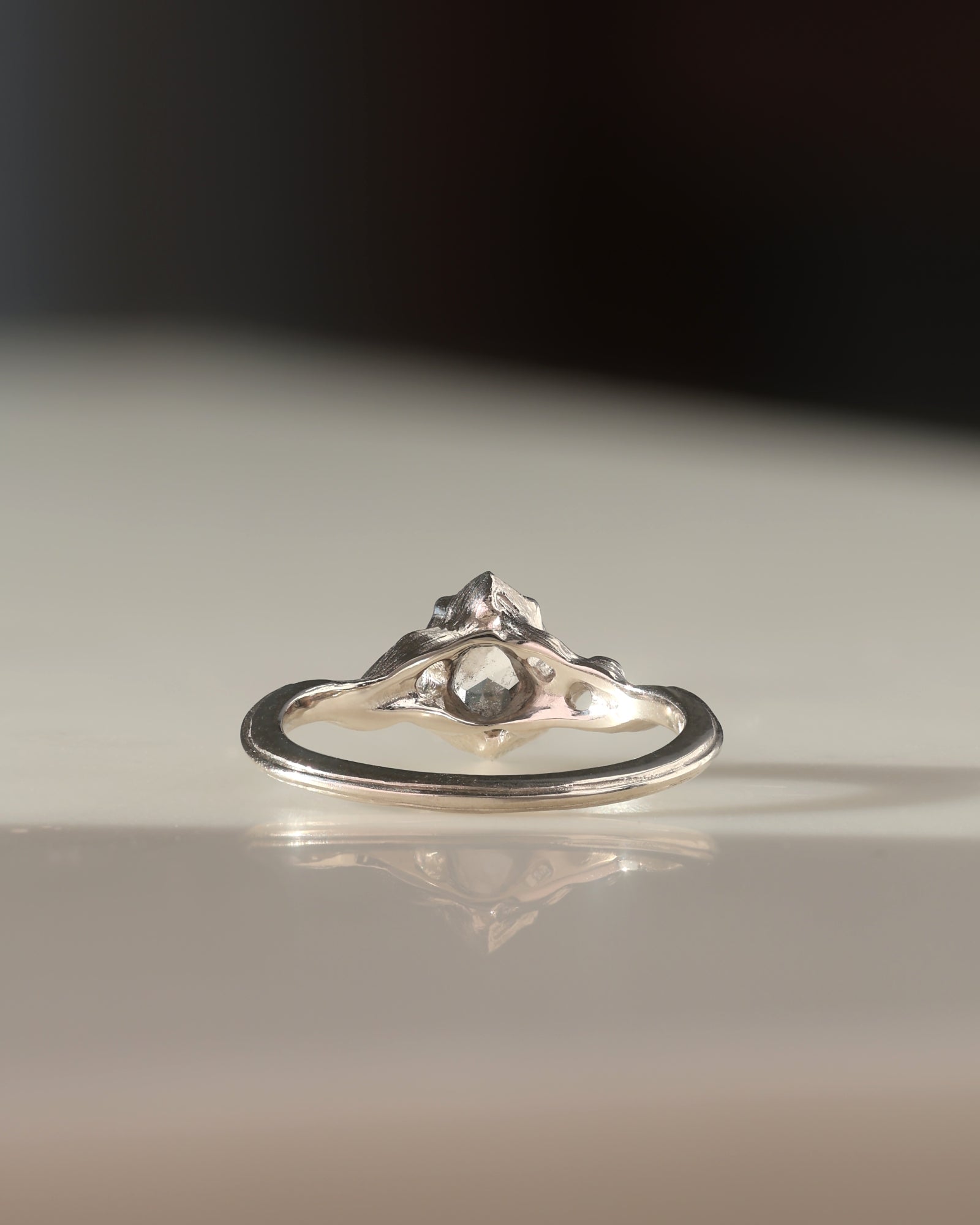 Pyre Pt II // 14kw Gold + 5x7mm Diamond // 6