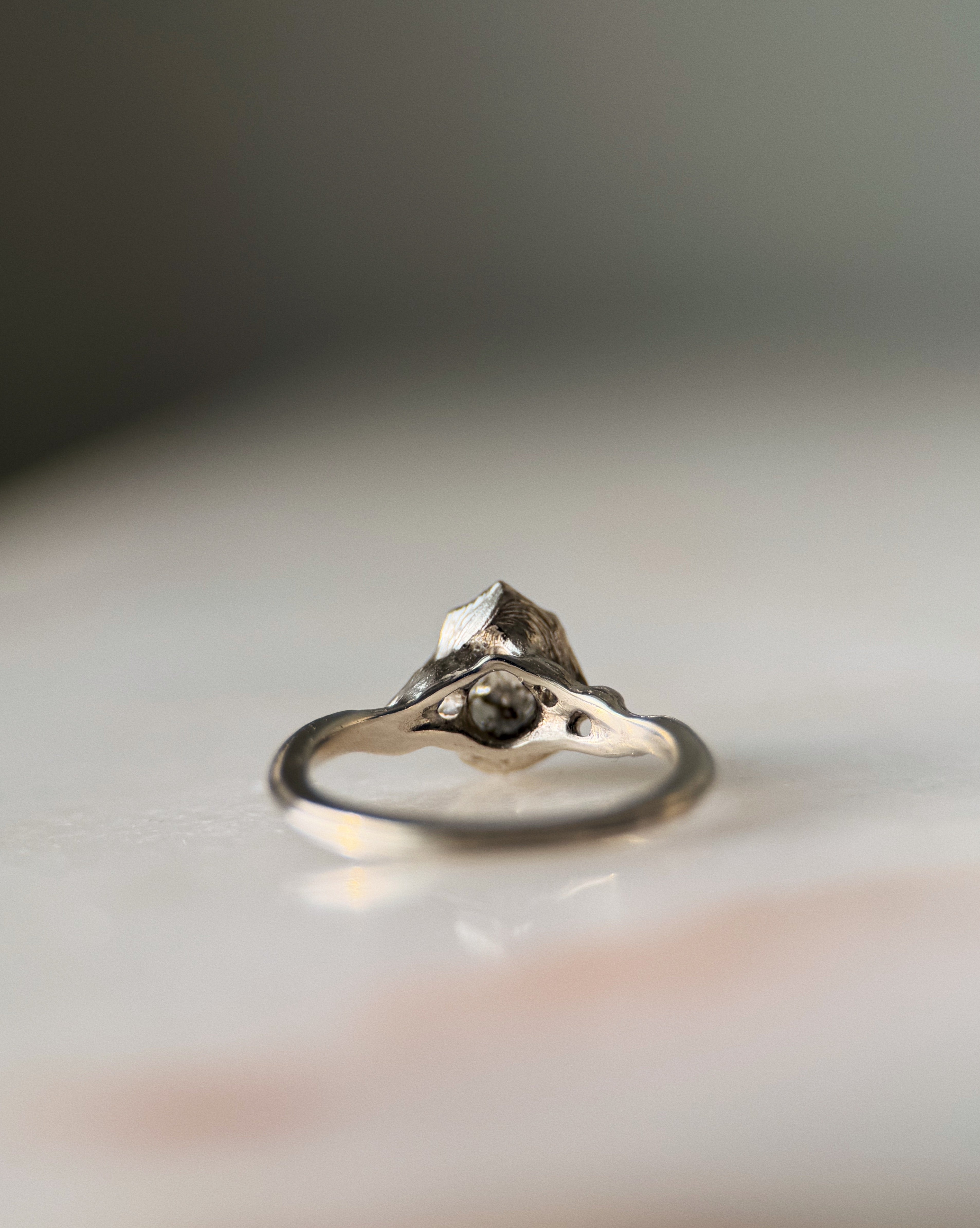 Pyre II // 14kw Gold + 1.31ct Diamond // 6