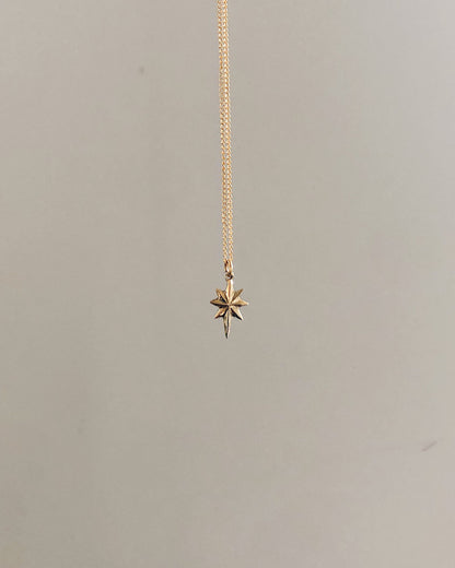 The Fallen Star // 14k Gold // Necklace