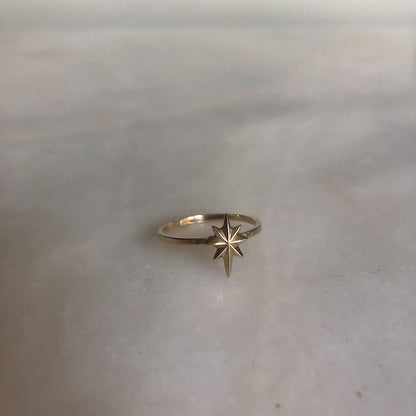 The Fallen Star // 14k Gold // Ring