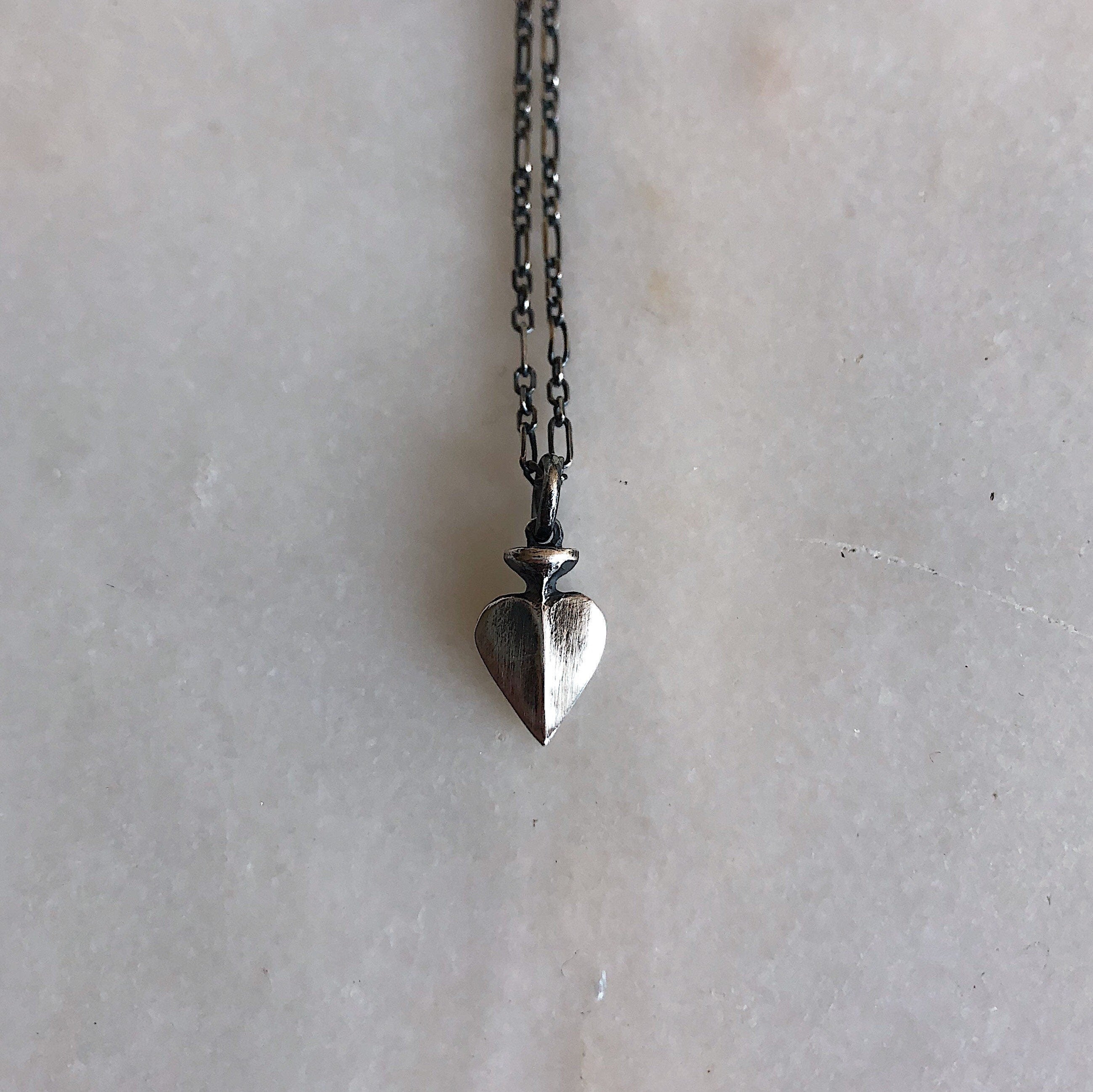 The Spade // Small Charm Necklace (RTS)