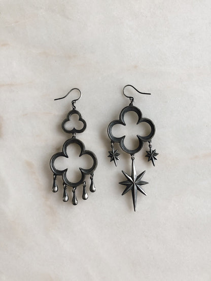 Night Storm // XL Earrings