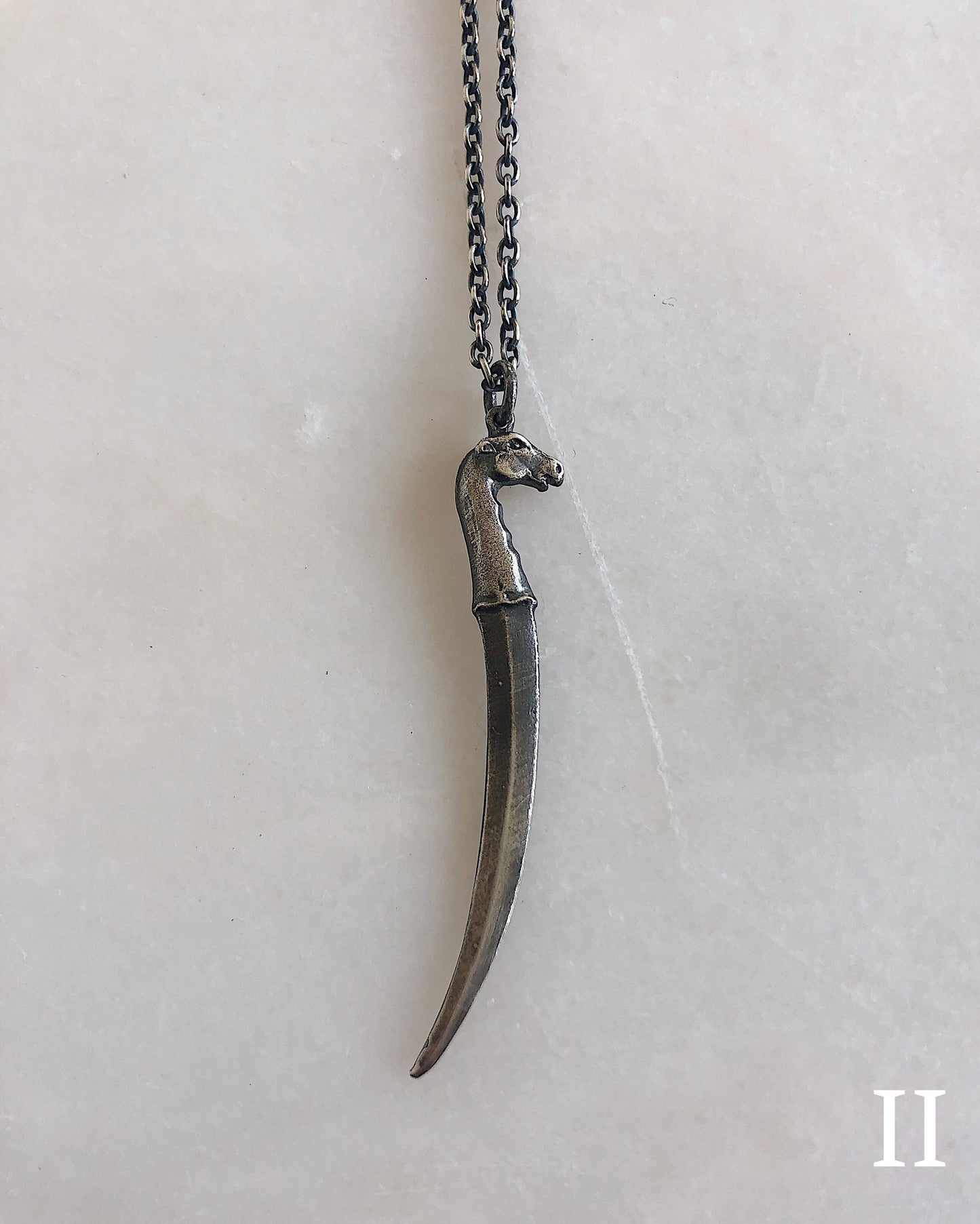 The Ceremony // Single Dagger Necklace