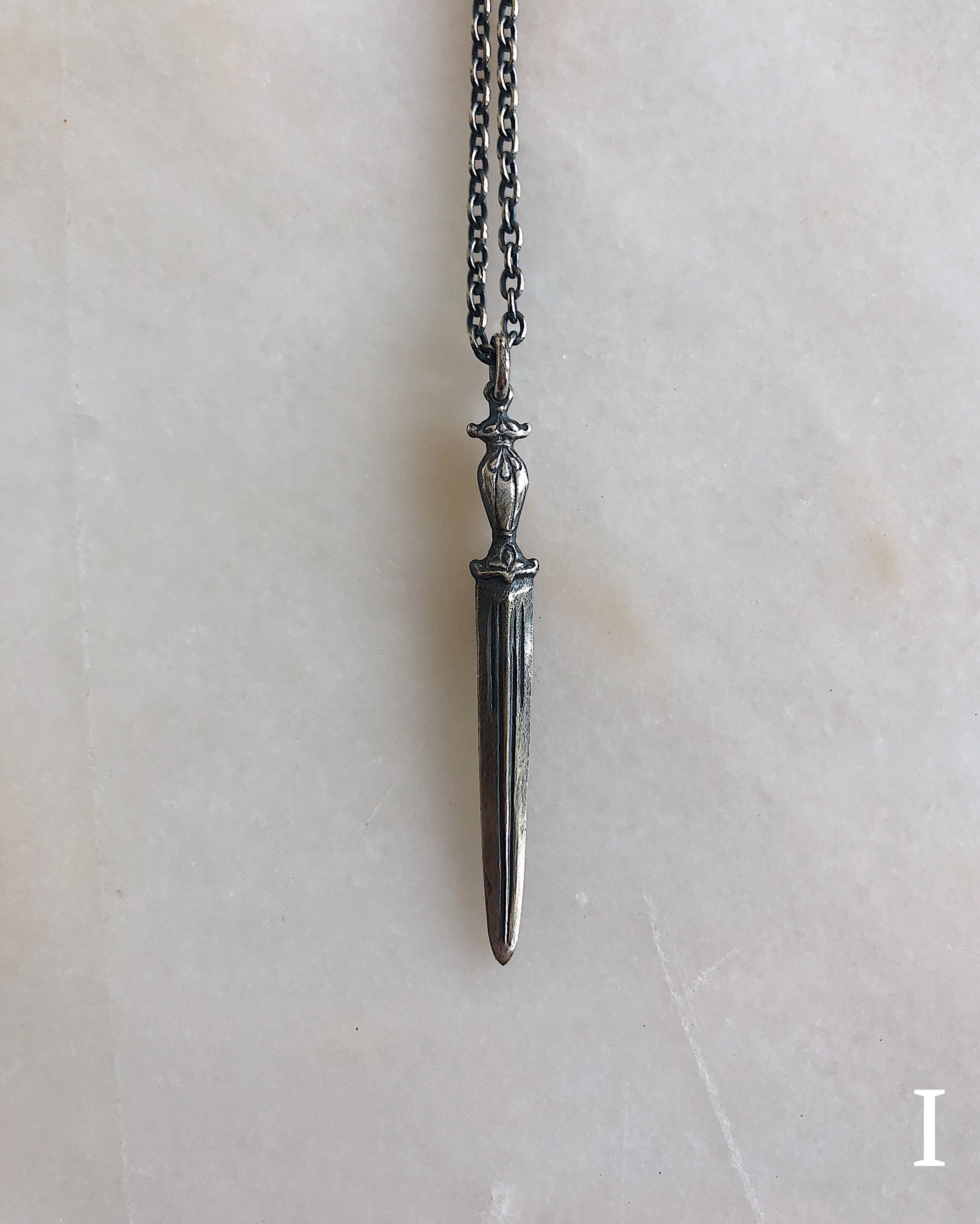 The Ceremony // Single Dagger Necklace