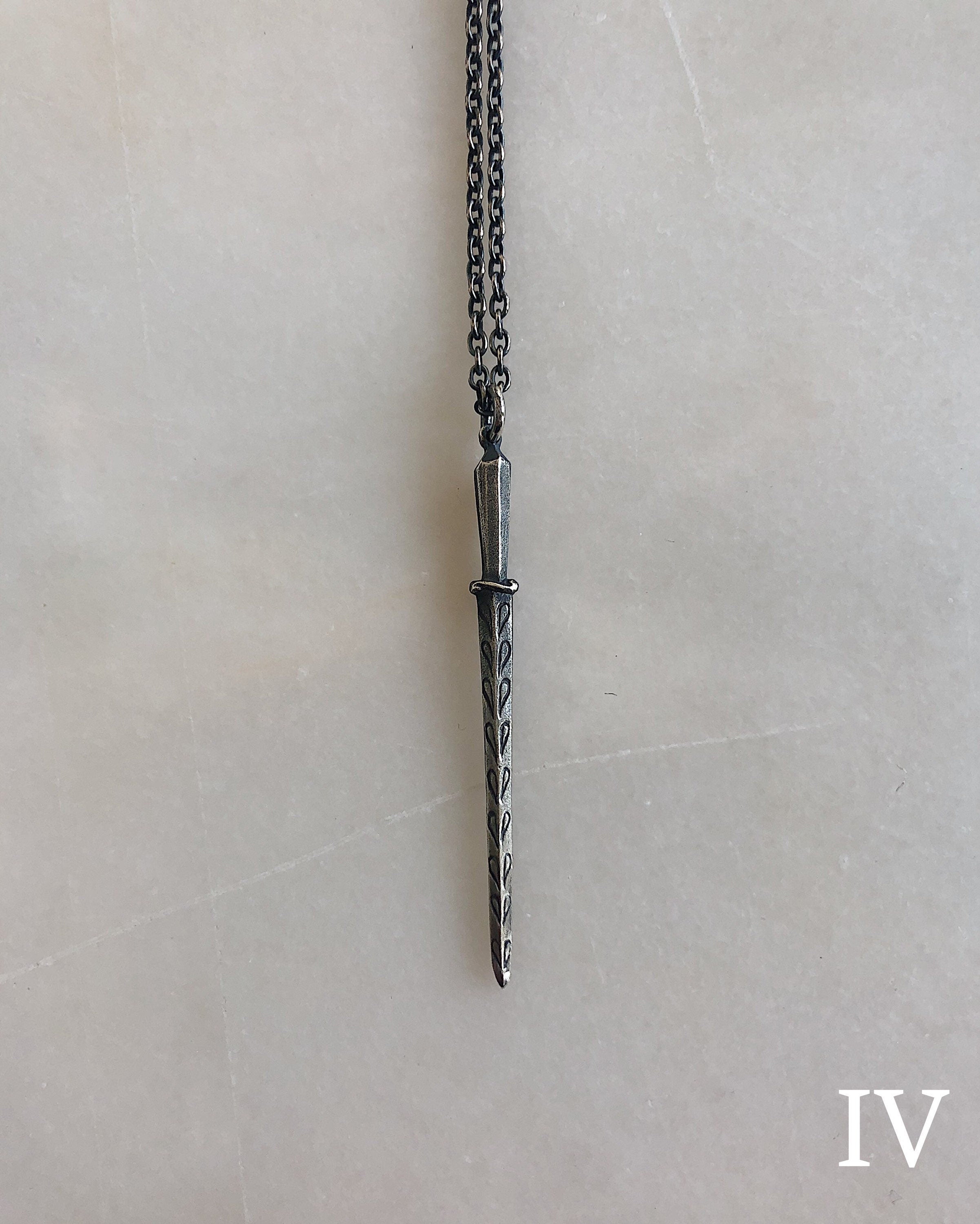 The Ceremony // Single Dagger Necklace