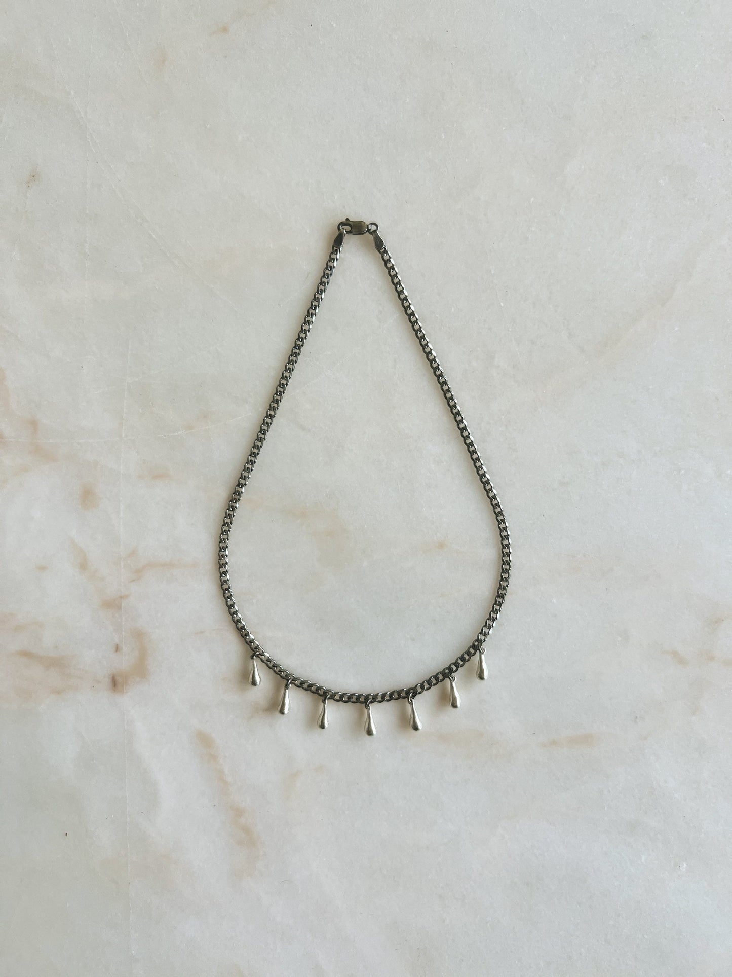 Rain // Choker // Charm Necklace