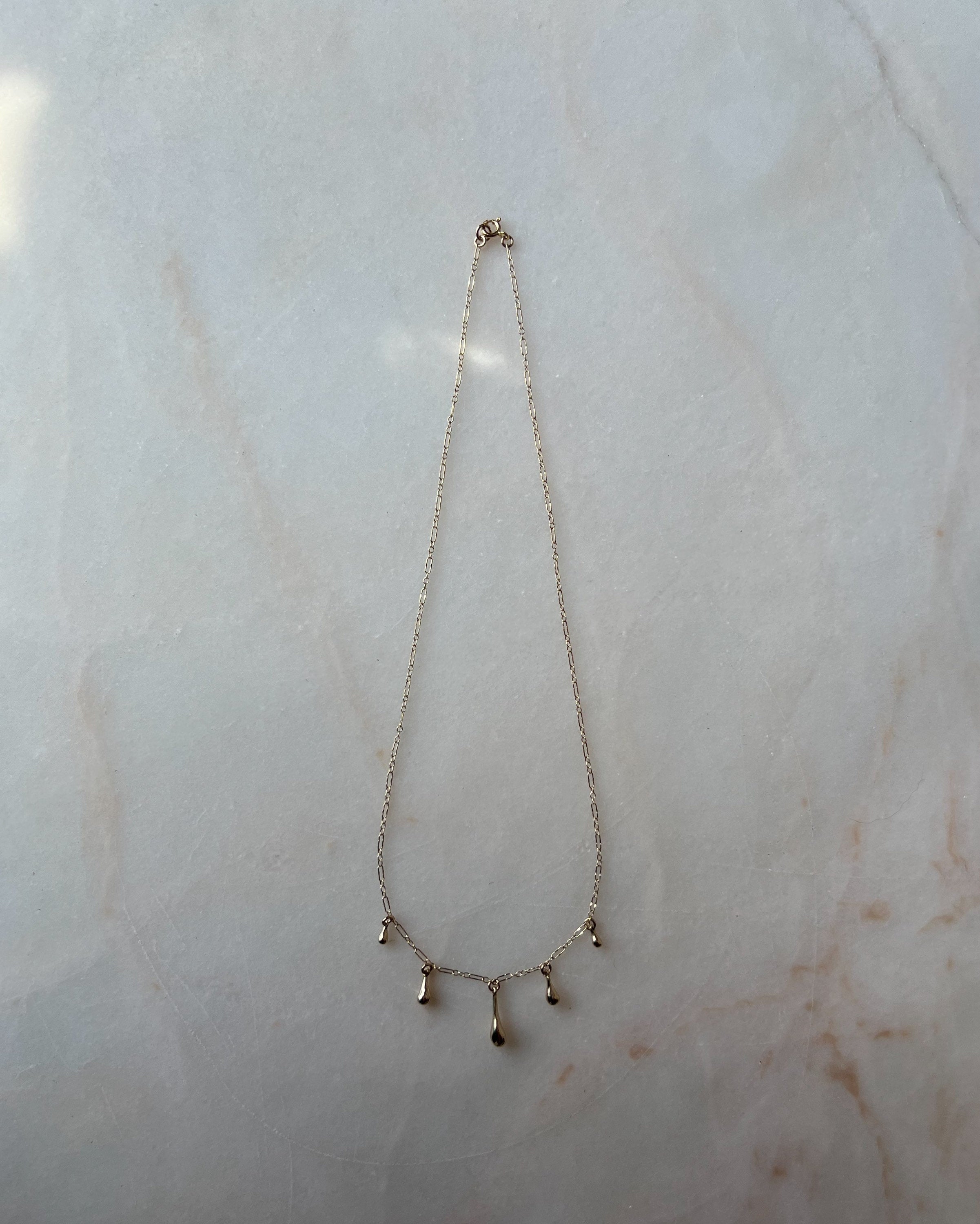 Storm III // Gold // Necklace