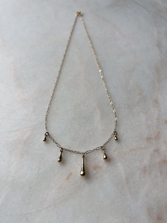 Storm III // 14k Gold // Necklace