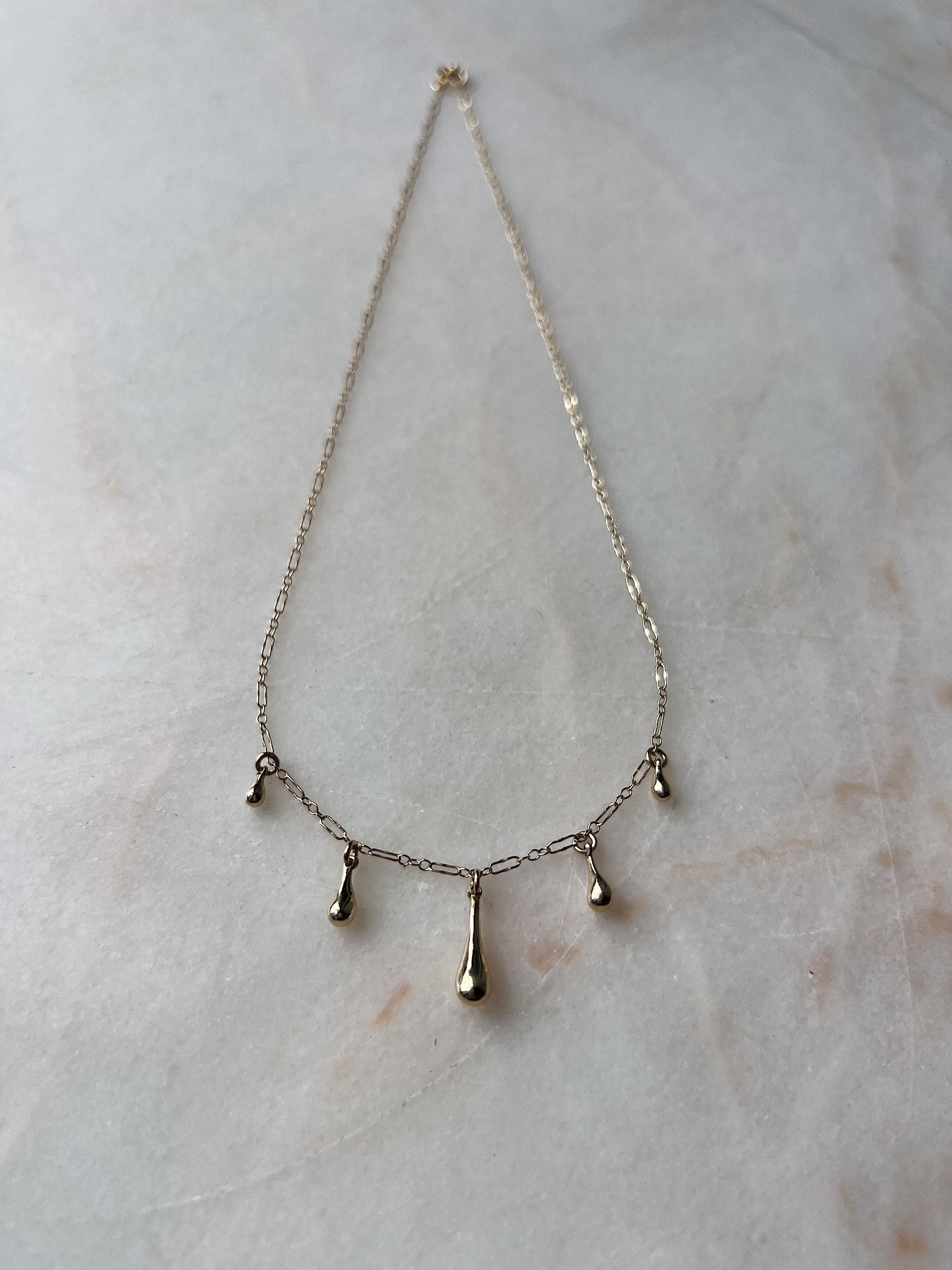 Storm III // Gold // Necklace