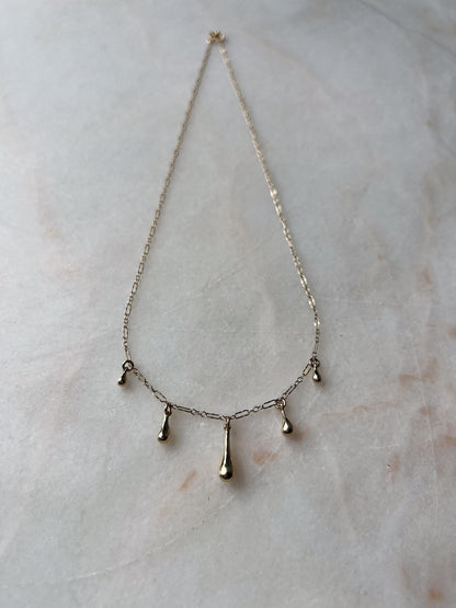 Storm III // 14k Gold // Necklace