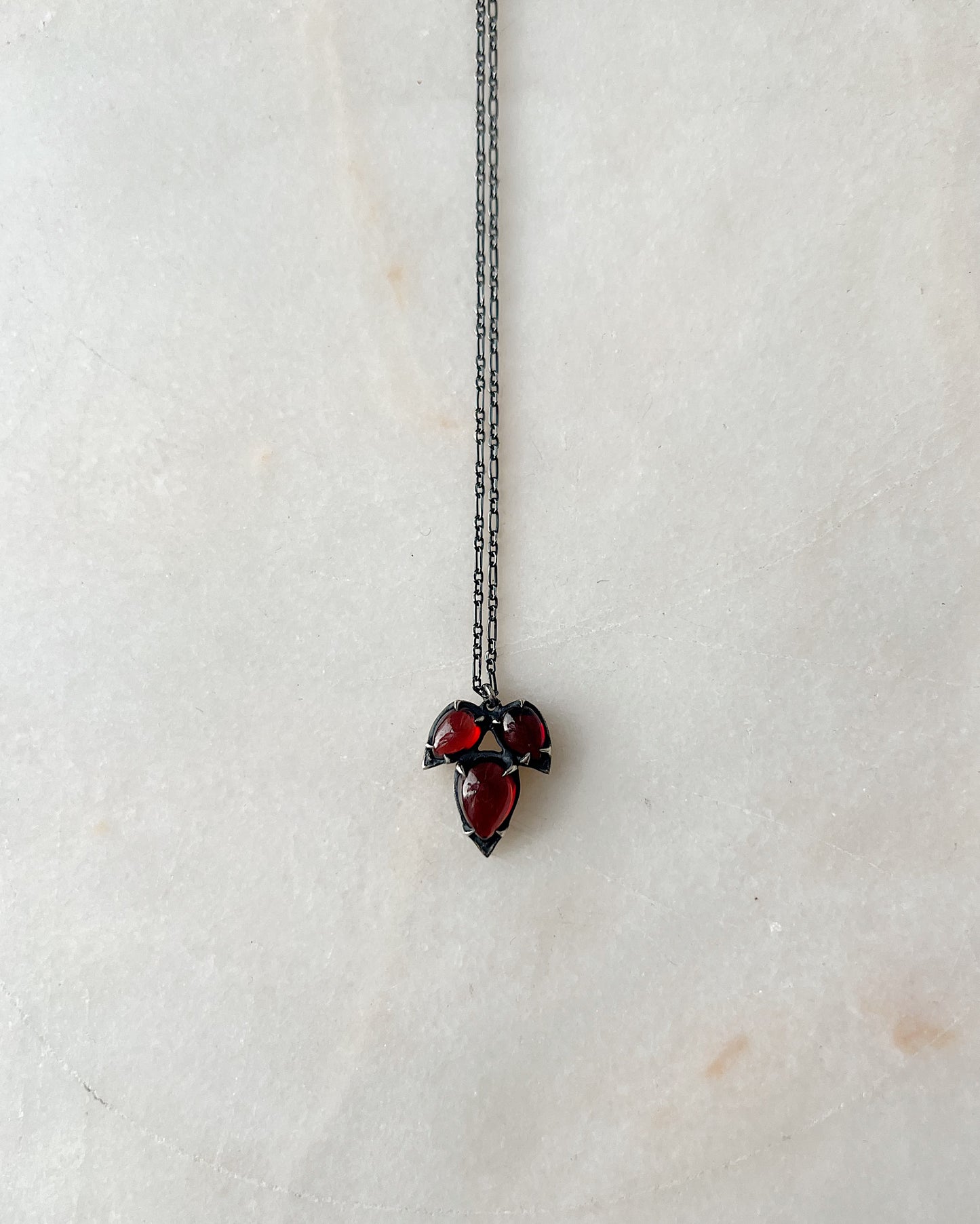 The Sharpest Thorn III // Fine Chain Gemstone Necklace