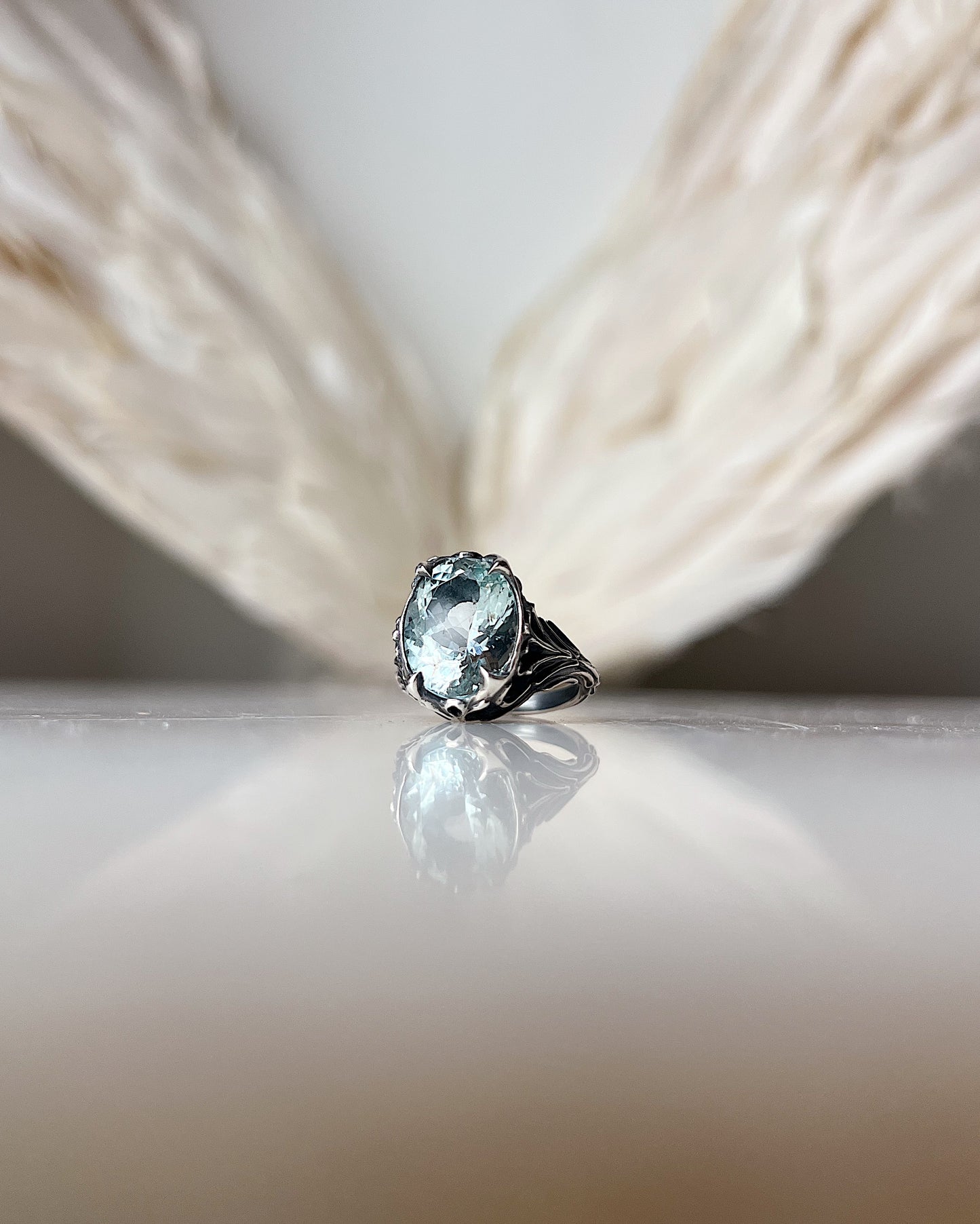 Ascension // Aquamarine One of a Kind // Size 7