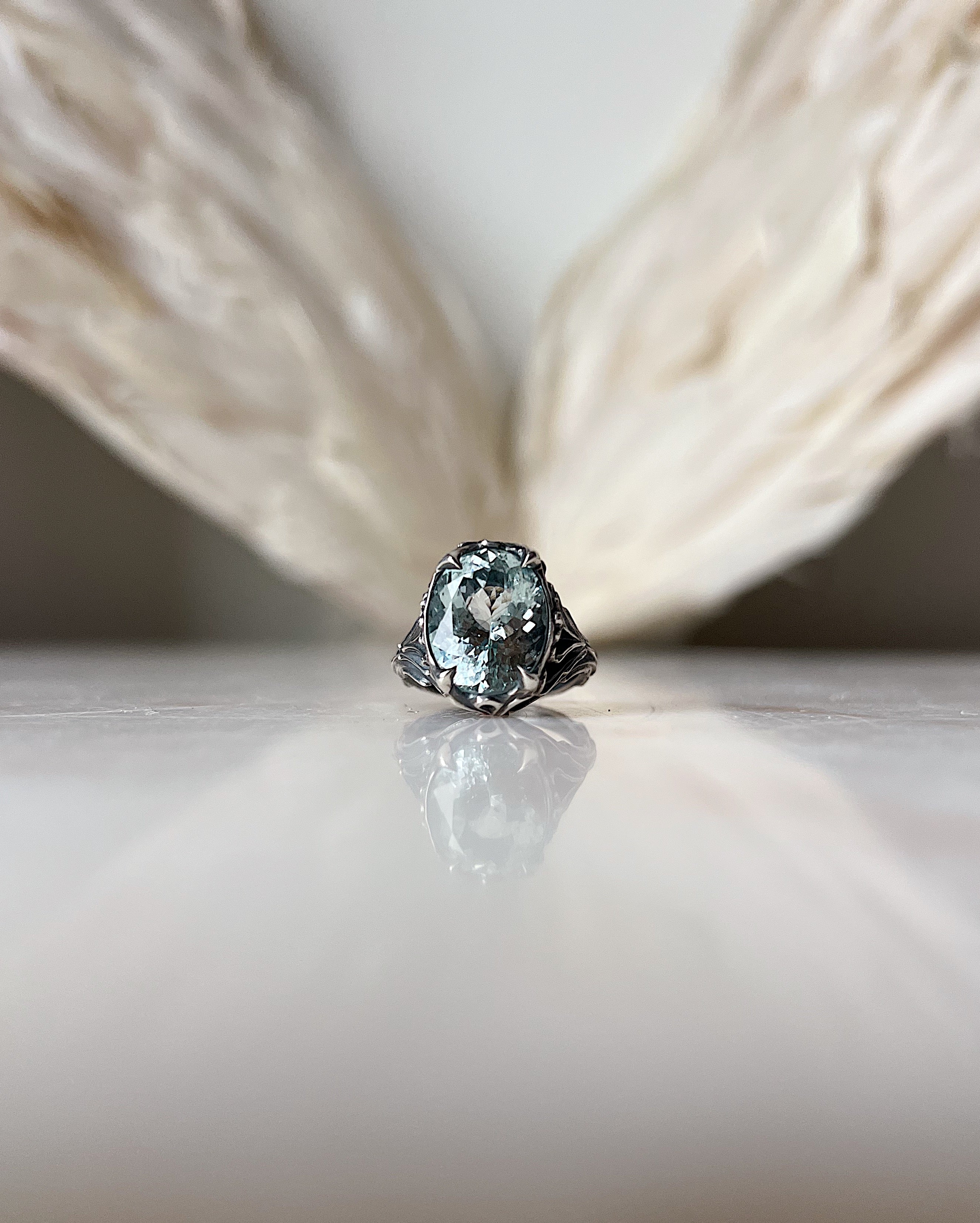 Ascension // Silver + Aquamarine