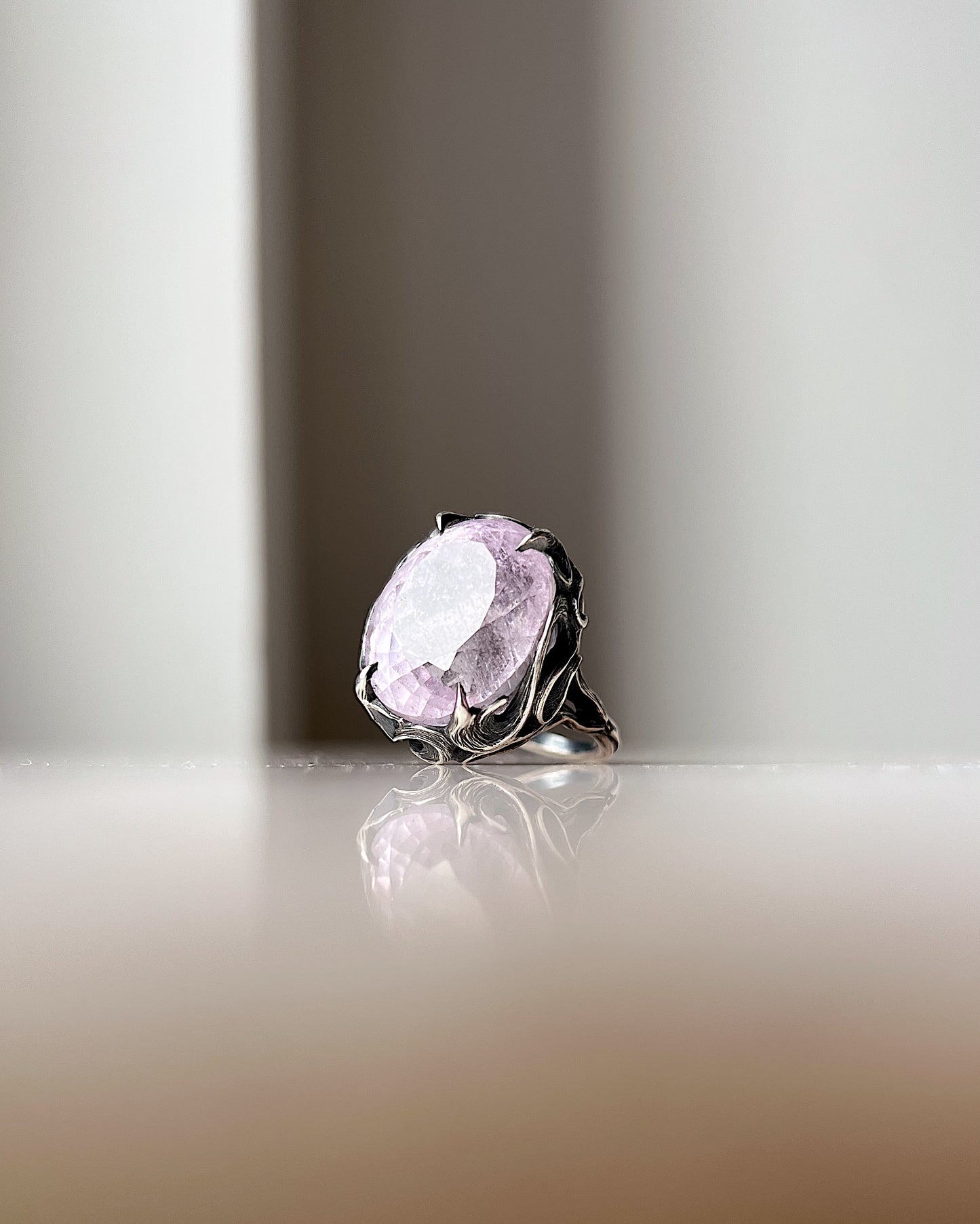 The Smoldering // Kunzite One of a Kind // Size 5.25