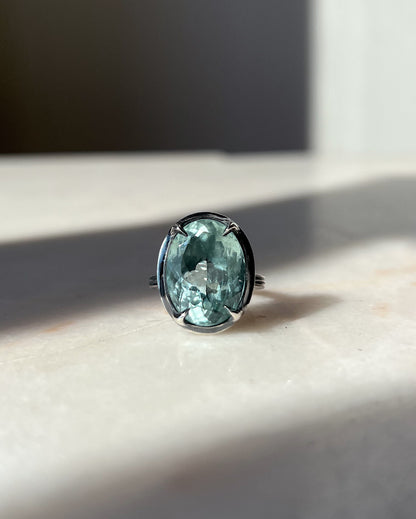 Halo // Aquamarine One of a Kind // Size 7.5-8