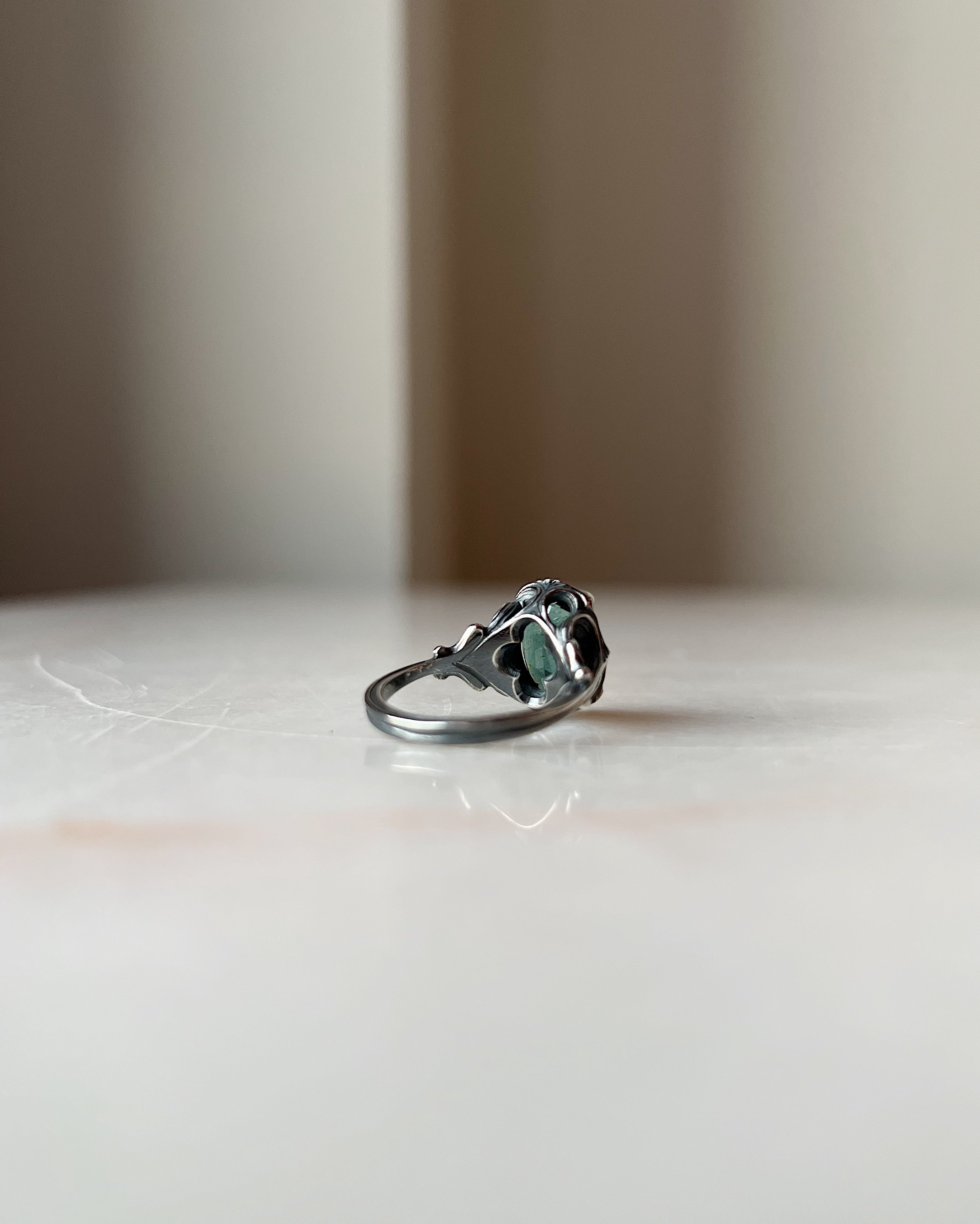 Aerial // Silver + Tourmaline