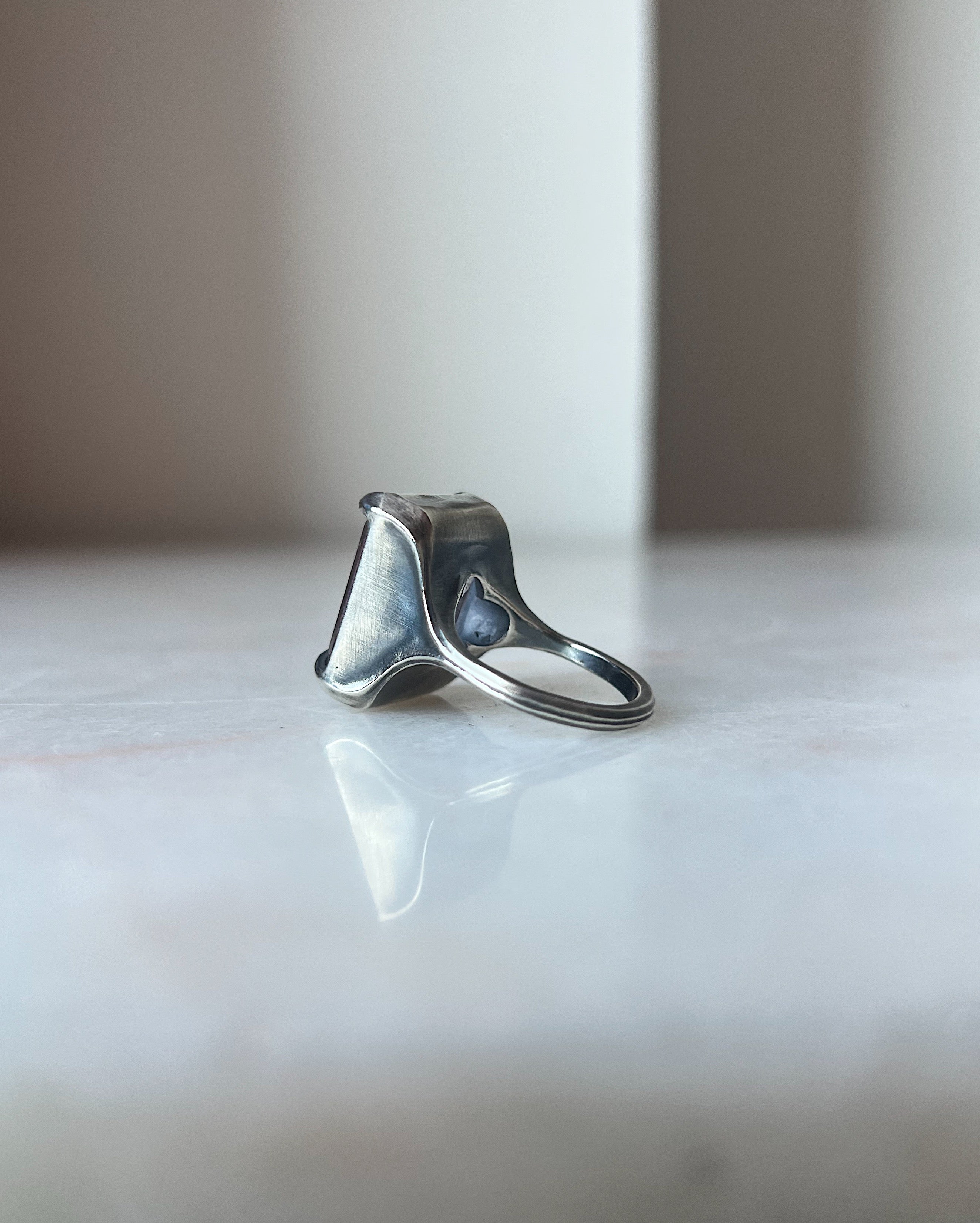 Infinite Hourglass // Silver + Kunzite