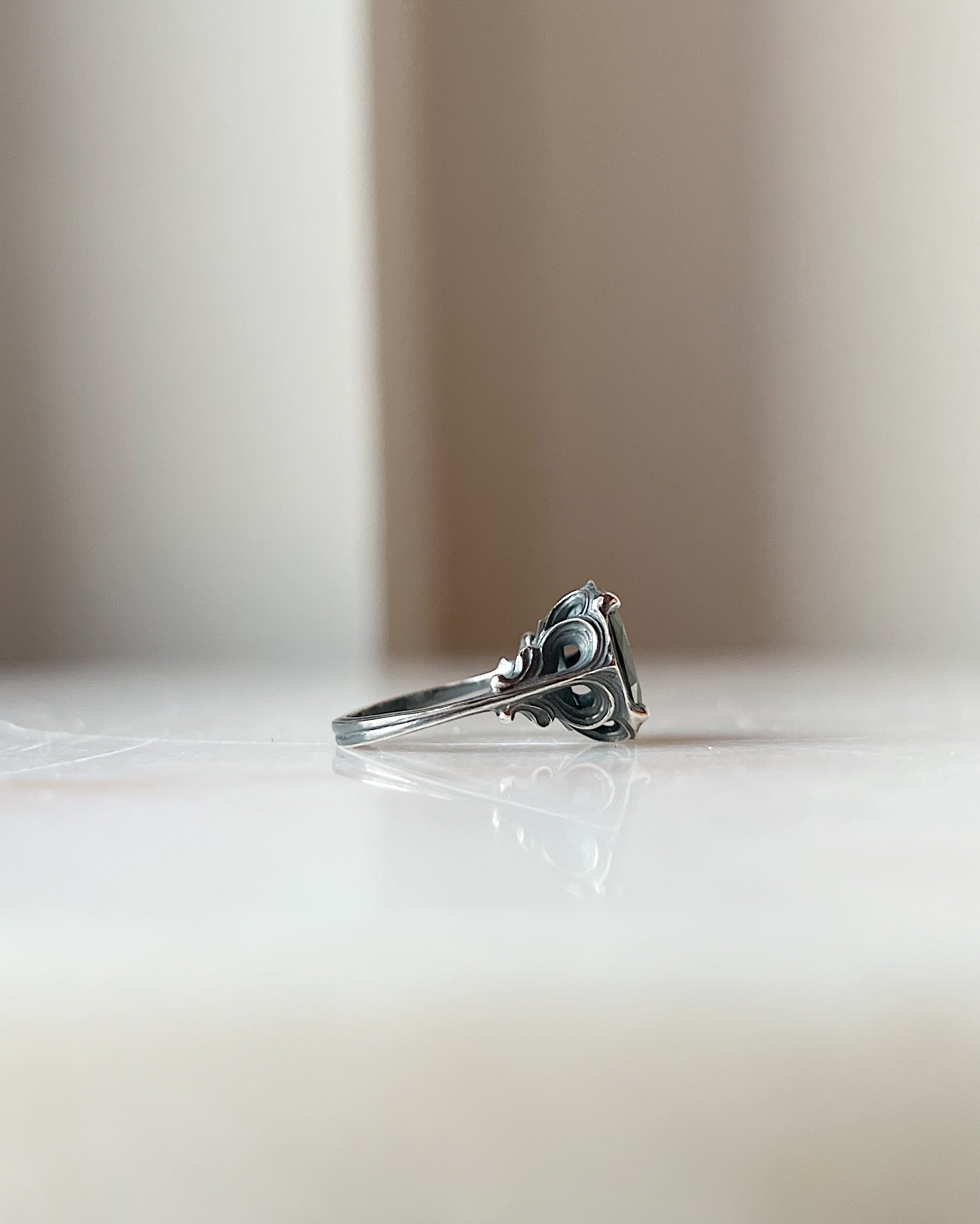 Aerial // Silver + Tourmaline