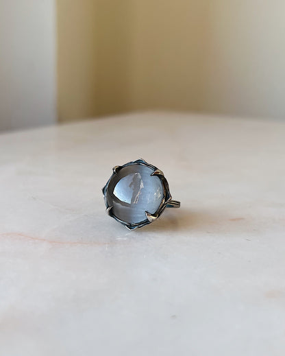 The Vault // Grey Moonstone // Ring