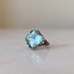Ecclesia pt II // Aquamarine One of a Kind // Size 6.5