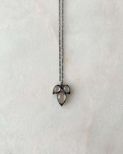 The Sharpest Thorn III // Fine Chain Gemstone Necklace