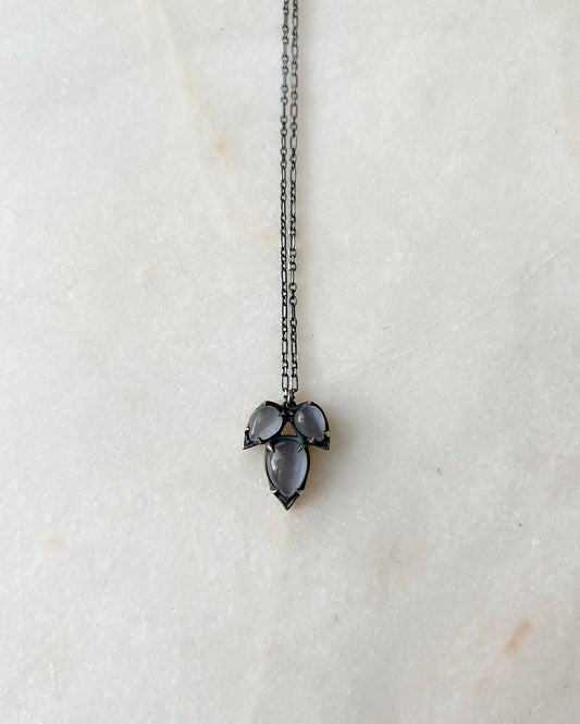 The Sharpest Thorn III // Fine Chain Gemstone Necklace