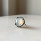 The Vault // White Chalcedony // Ring